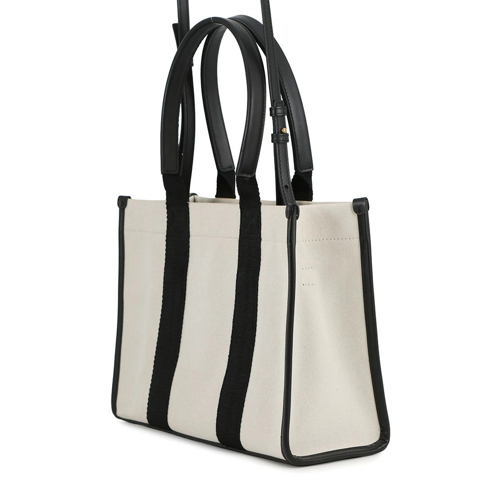 Balenciaga Handbag Canvas Leather Tote Bag Shoulder - Picture 2 of 12